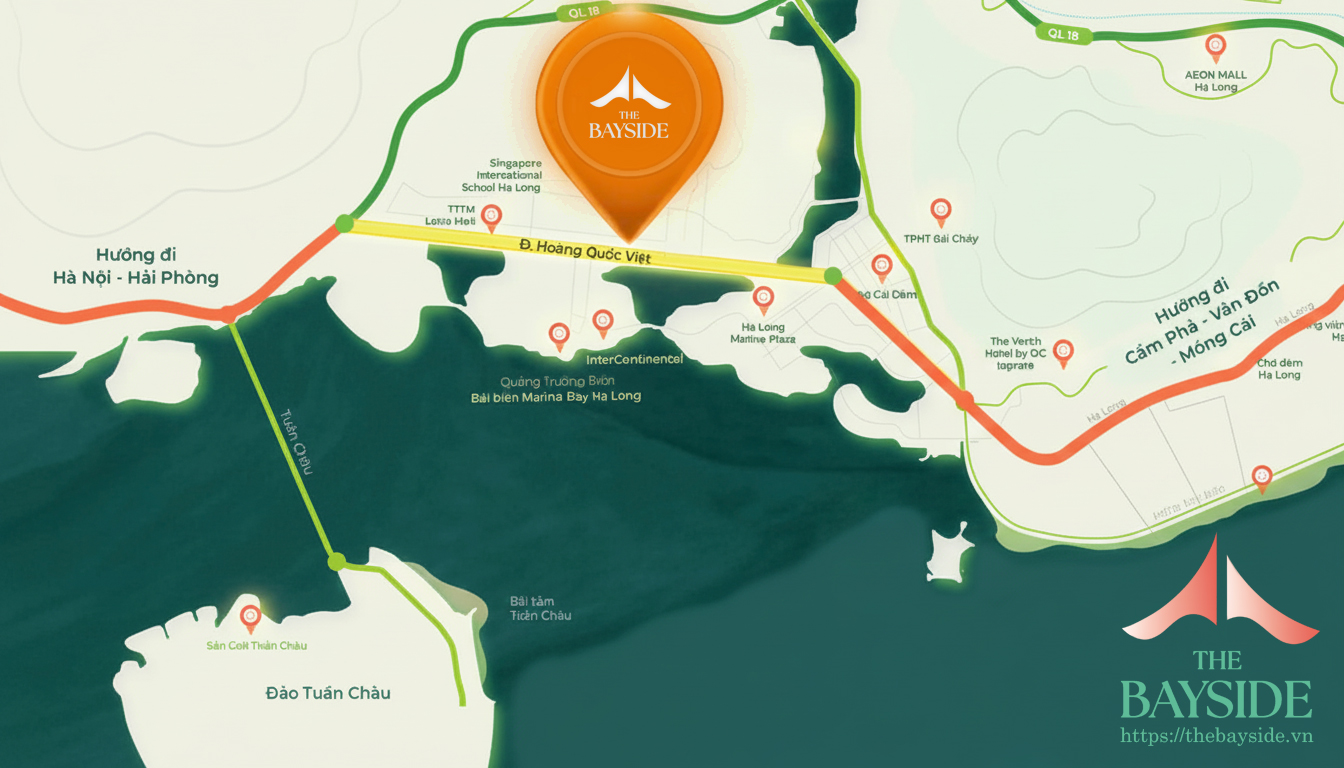 Review Imperia Holiday The Bayside Hạ Long Có Đáng Đầu Tư? 1 vi-tri-the-bayside-ha-long